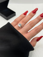 Solitario Hailey argento