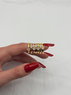 Anello cuoricino “Preziosa” oro + box rose 🌹