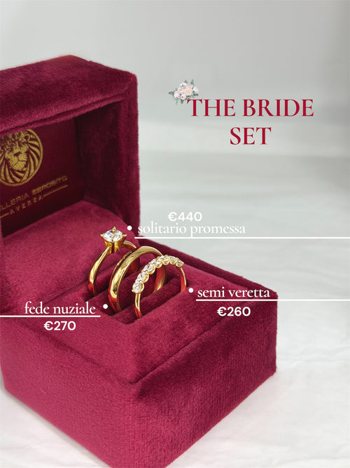 The Bride Set anelli oro