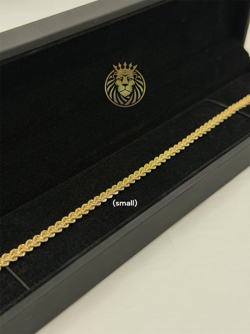 Bracciale double torchon oro