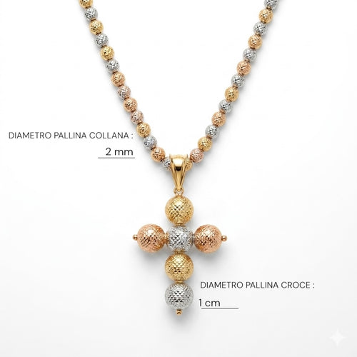 Collana croce MILLELUCI e collana slash