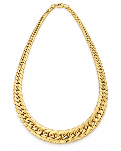 Collier groumette a scalare oro GRANDE